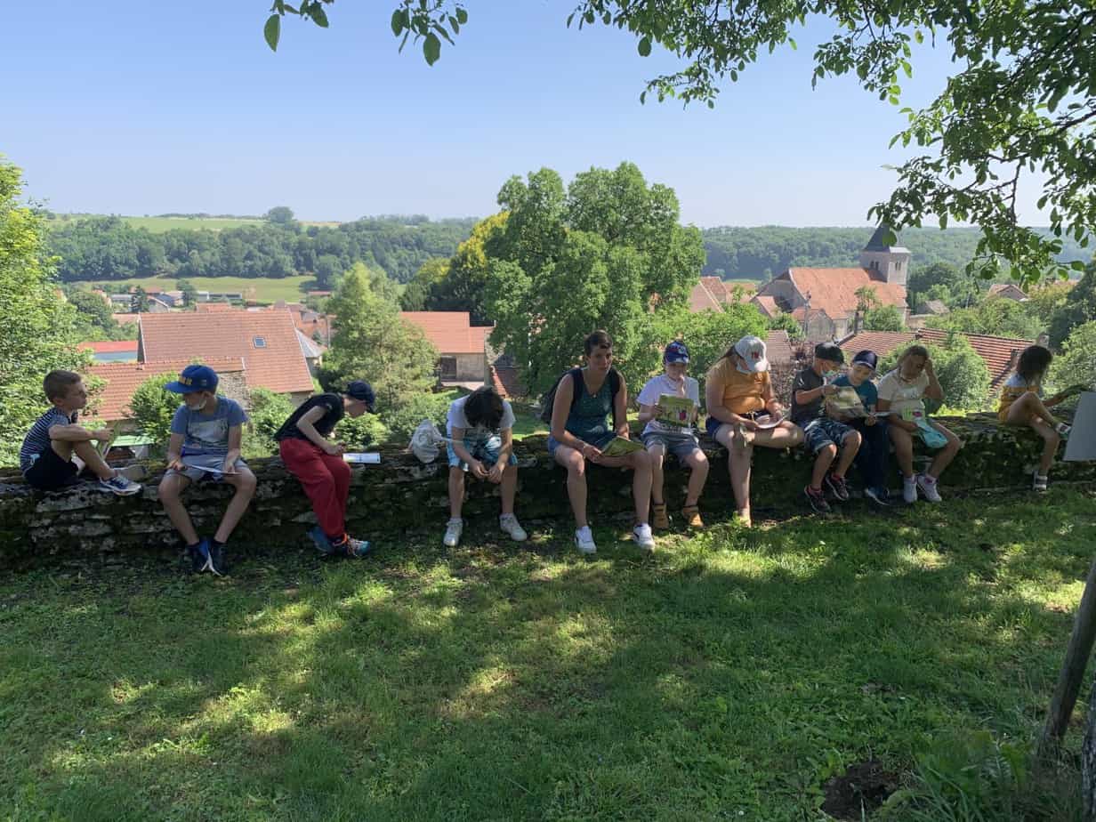 stagiaires jardins de cohons